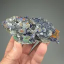 Azurite with Malachite, Calcite - image 2