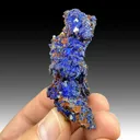 Azurite with Malachite, Calcite - image 1