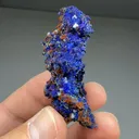 Azurite with Malachite, Calcite - image 2
