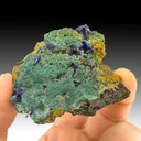 Azurite with Malachite - image 1