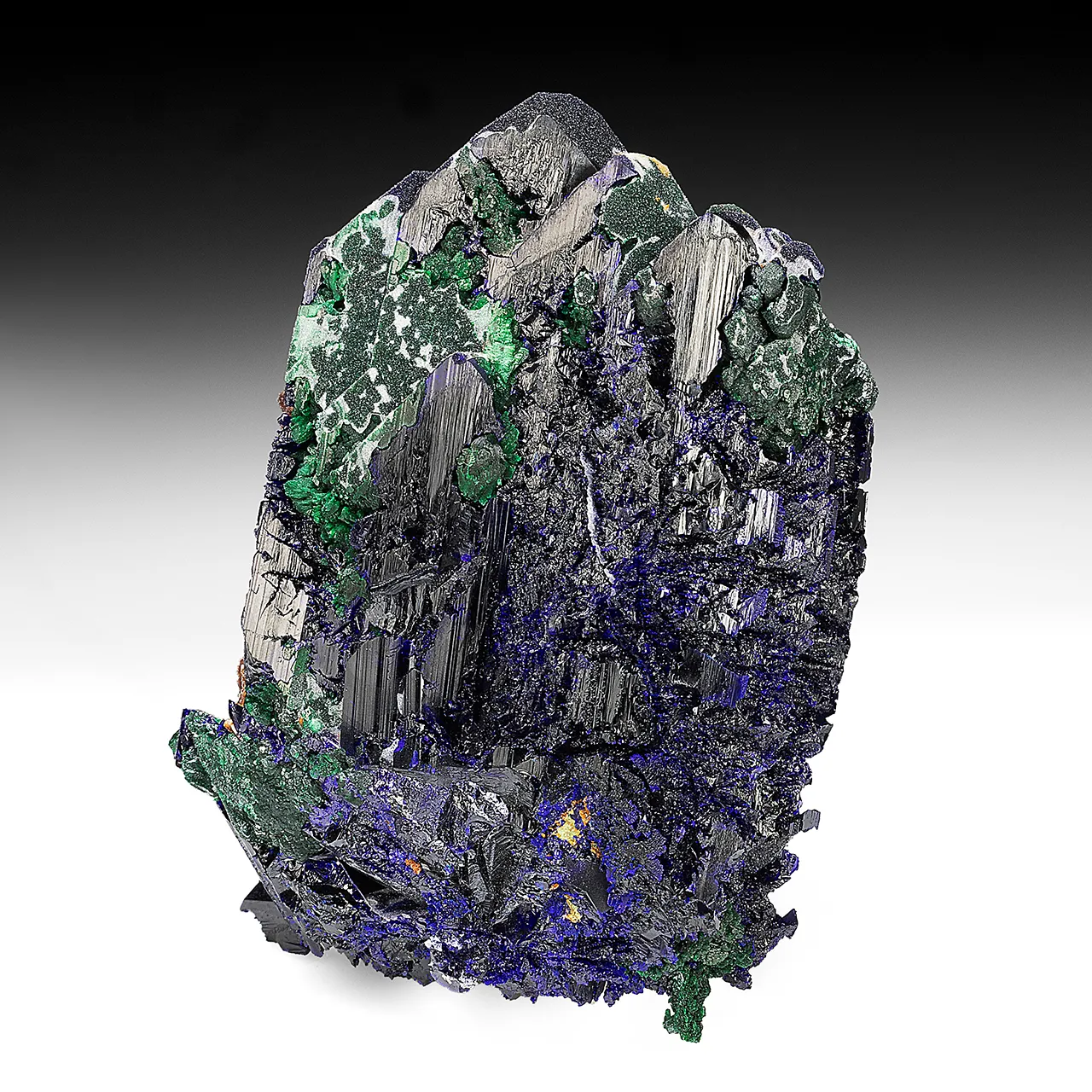 Azurite with Malachite - image 1