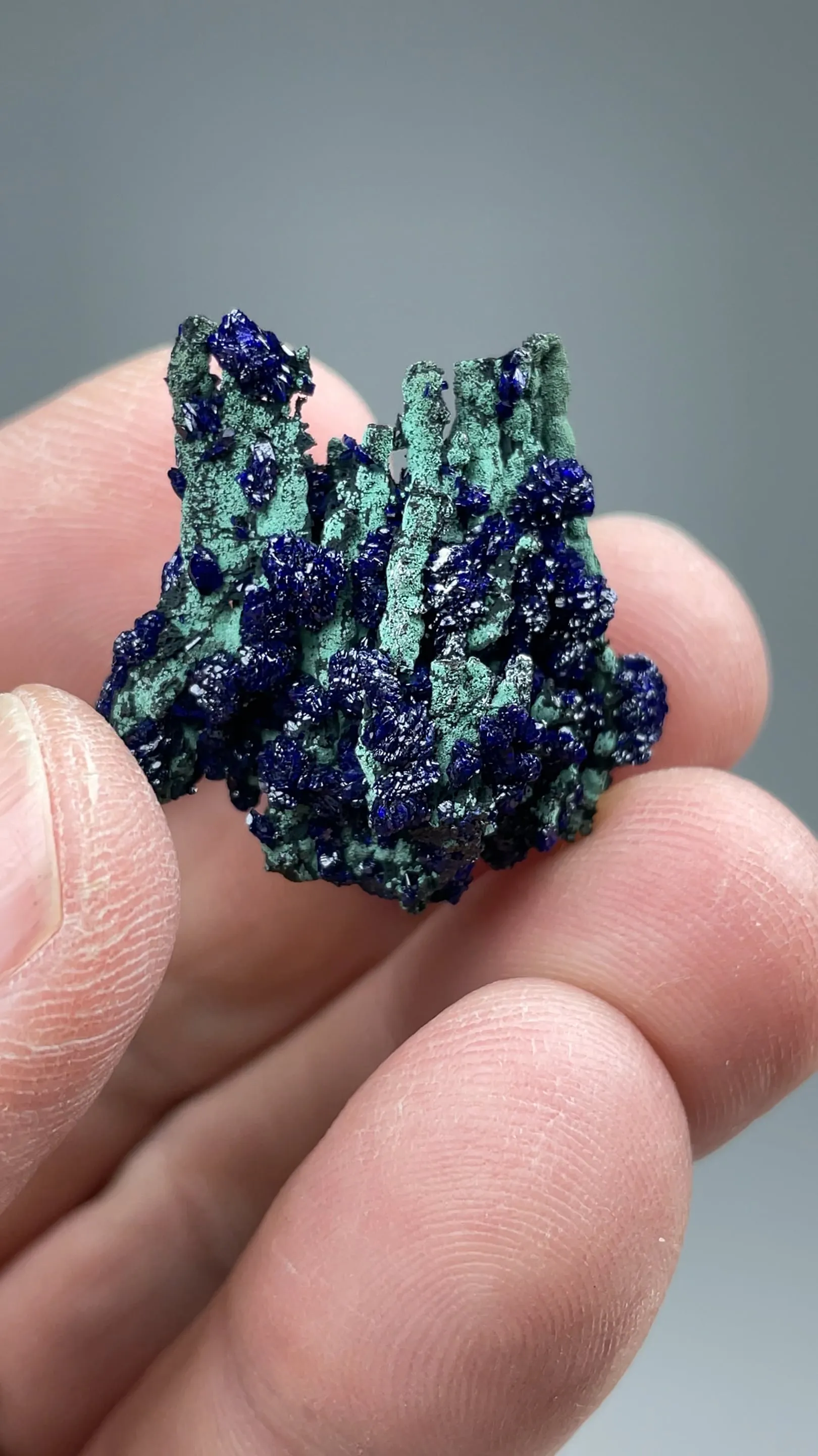 Azurite with Malachite - image 2