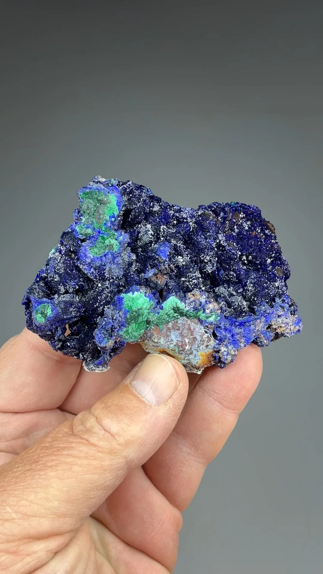 Azurite with Malachite - image 2