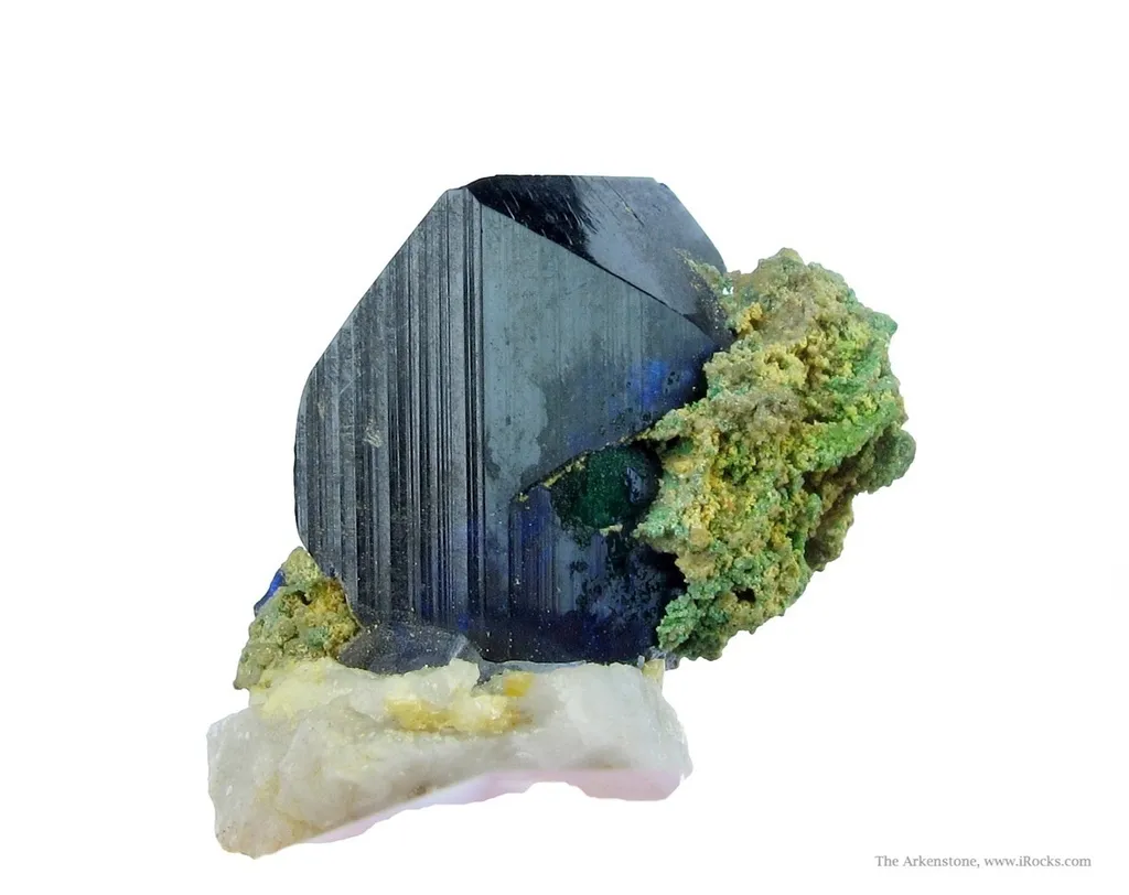 Azurite With Malachite image