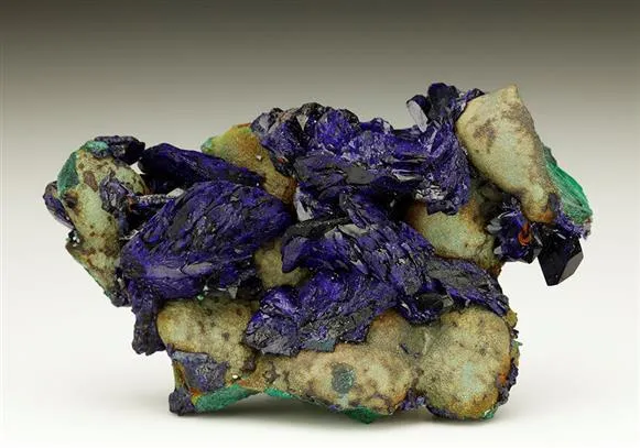 Azurite with Malachite - image 1
