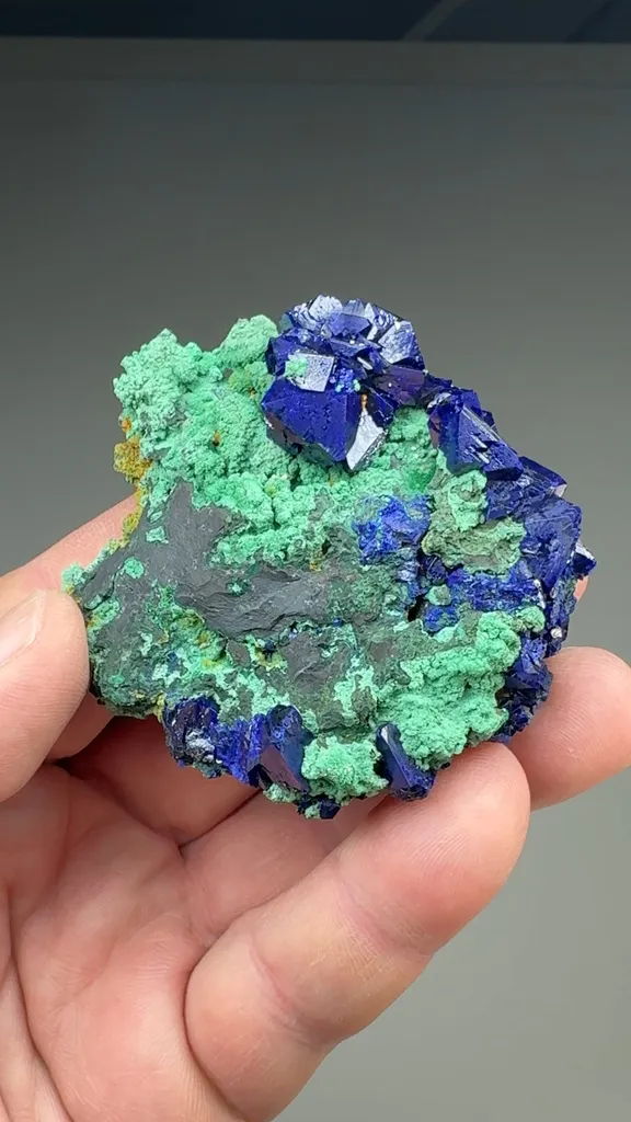 Azurite with Malachite - image 2