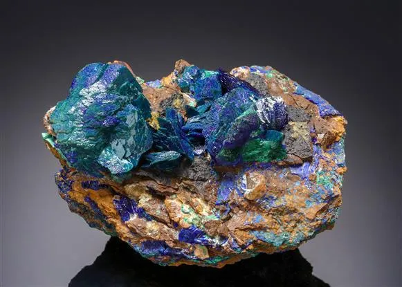 Azurite with Malachite - image 1