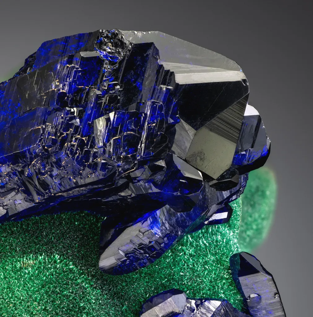 Azurite with Malachite image