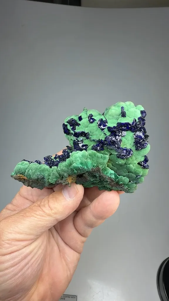 Azurite with Malachite image