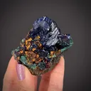 Azurite with Malachite - image 2