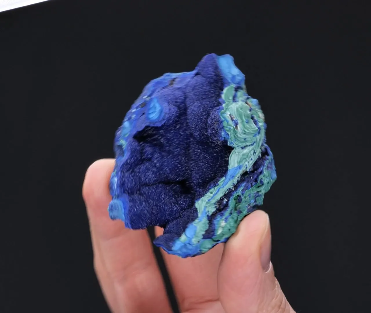 AZURITE with MALACHITE - image 2
