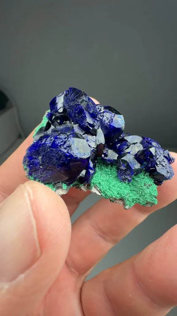 Azurite with Malachite image