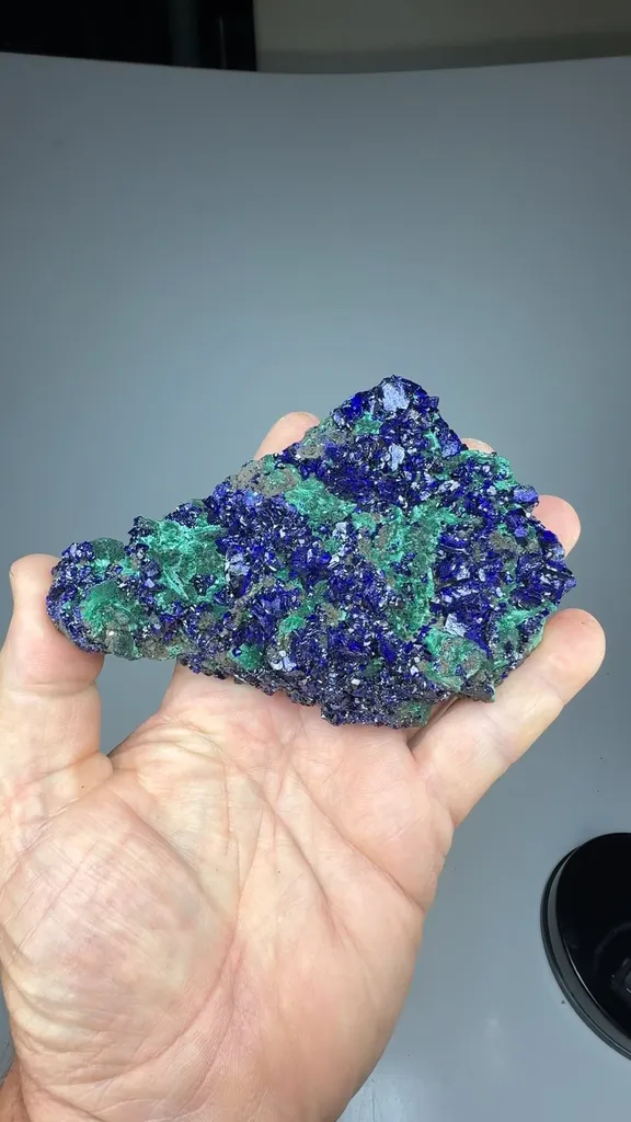 Azurite with Malachite image