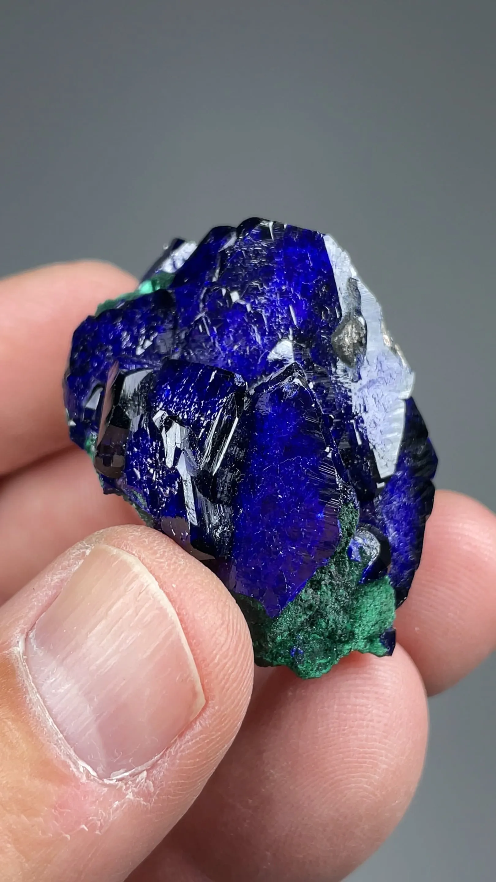 Azurite with Malachite - image 2