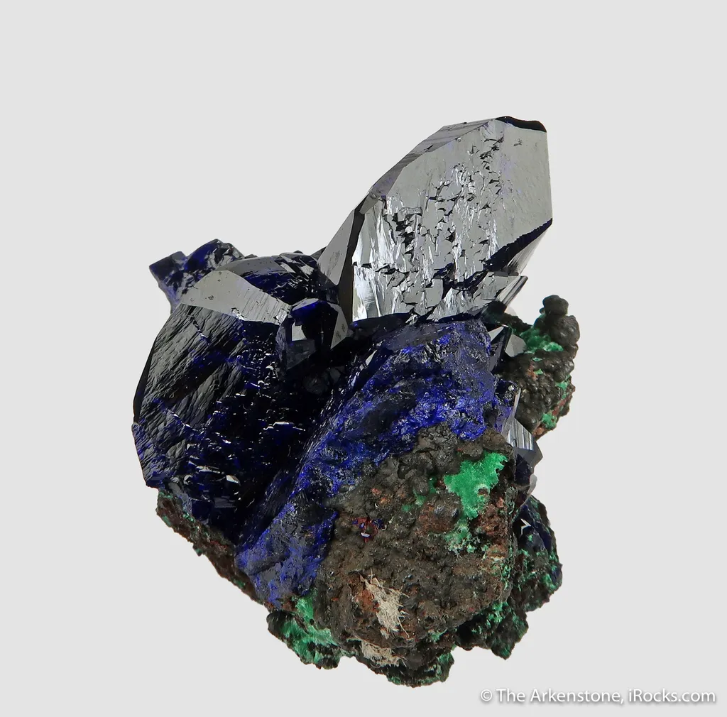 Azurite with Malachite - image 2
