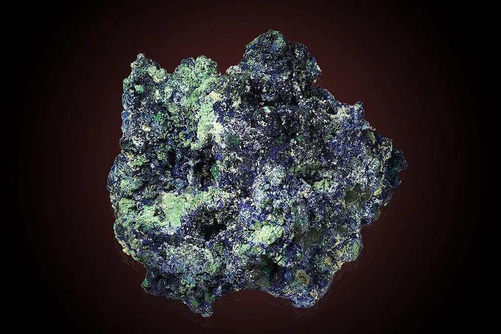 Azurite with Malachite image