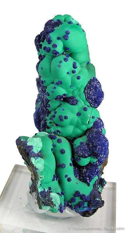 Azurite With Malachite image