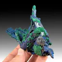 Azurite with Malachite - image 1