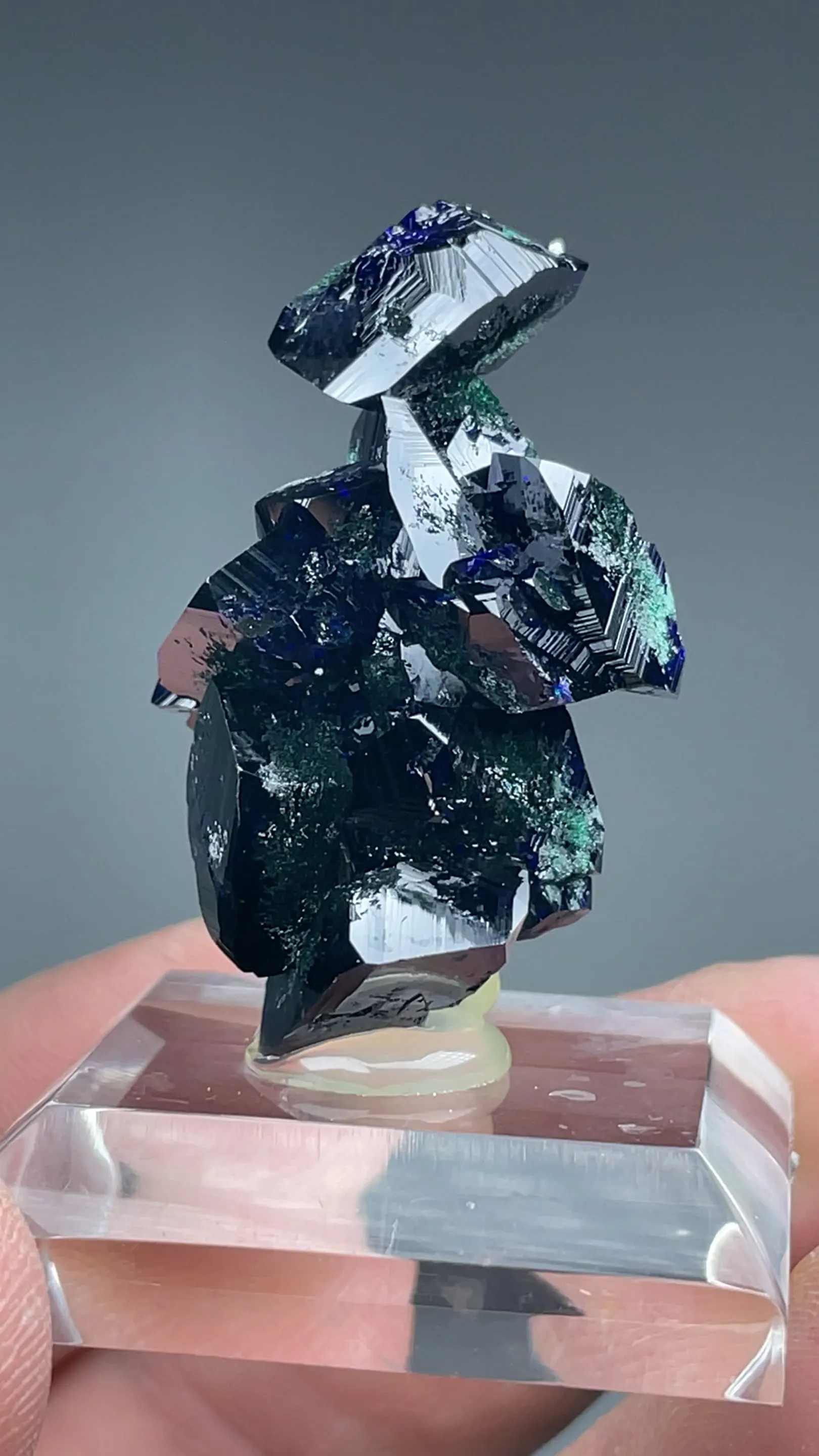 Azurite with Malachite - image 2