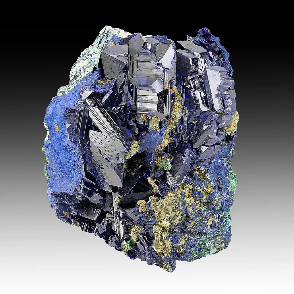 Azurite with Malachite image