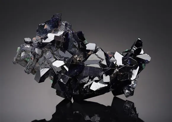 Azurite with Malachite image