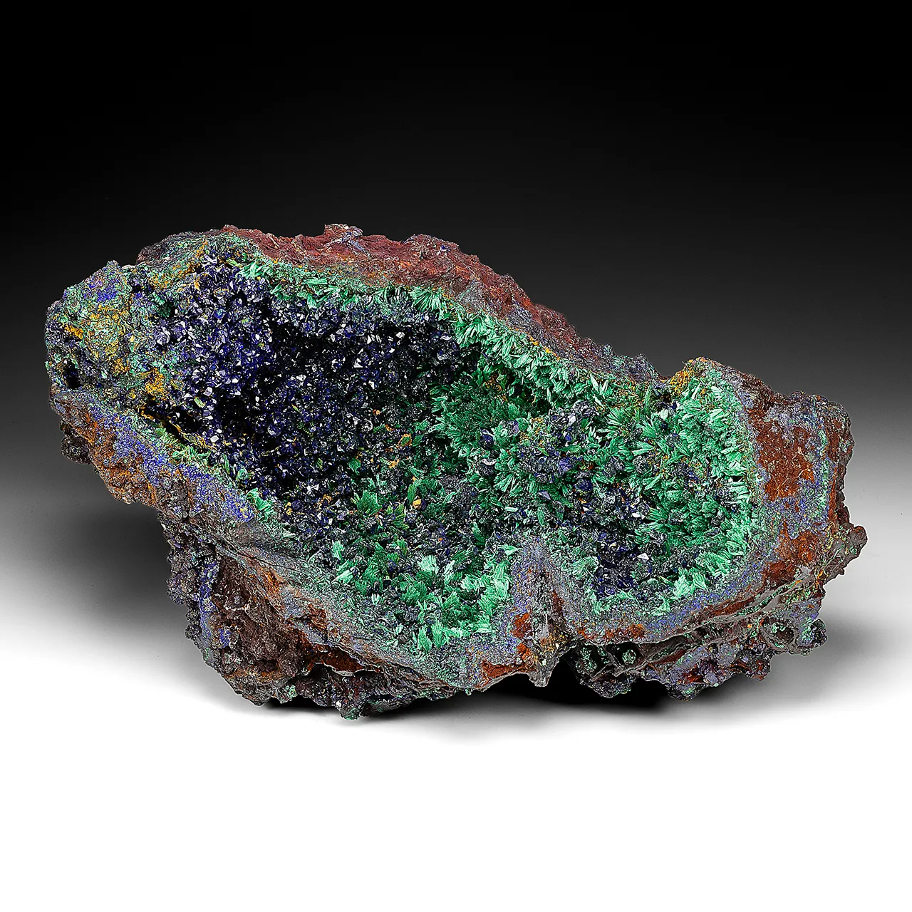 Azurite with Malachite - image 1