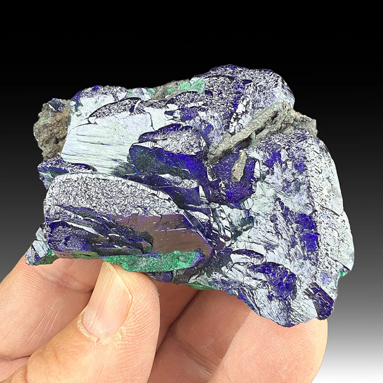 Azurite with Malachite - image 1