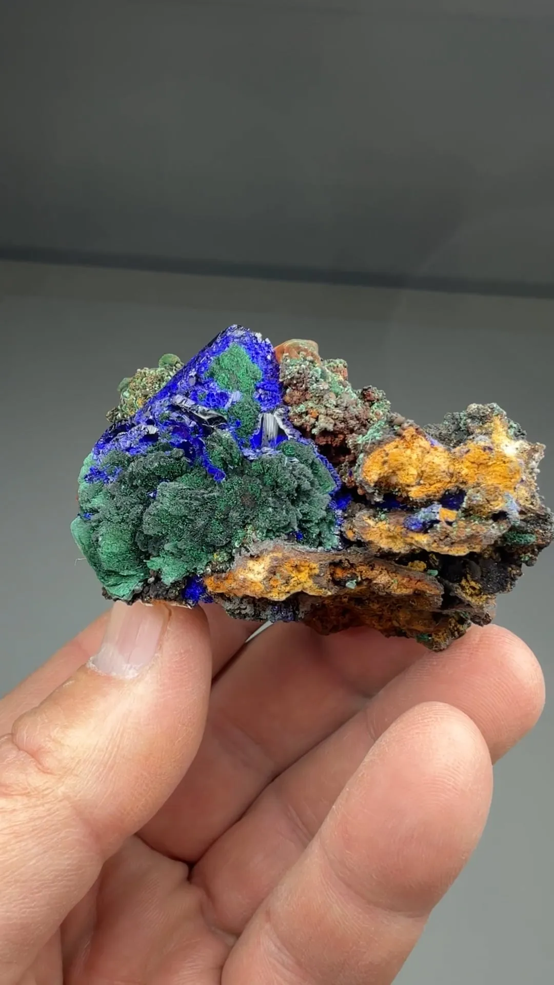 Azurite with Malachite - image 2