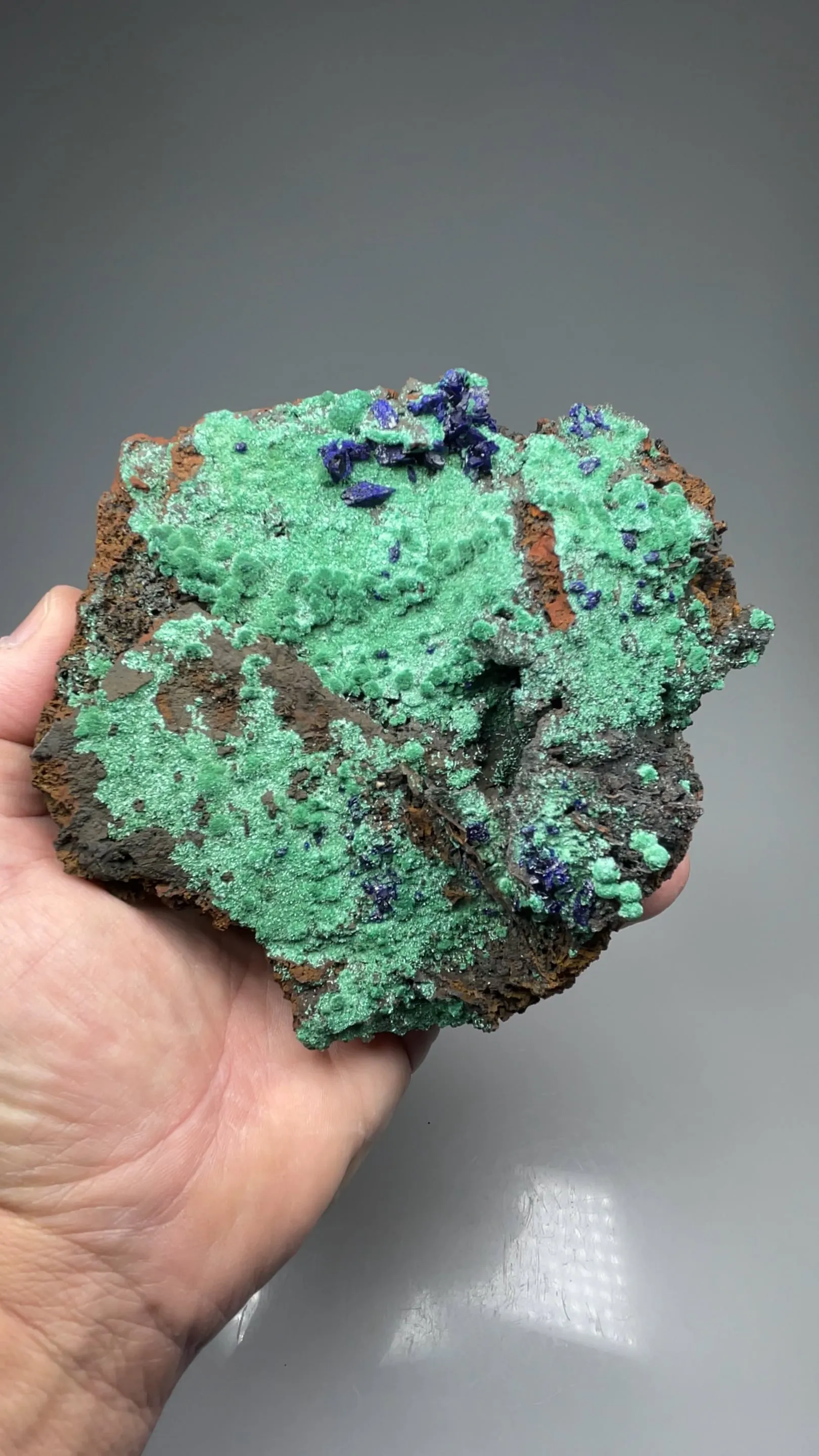 Azurite with Malachite - image 2
