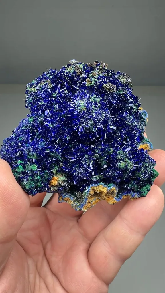 Azurite with Malachite image