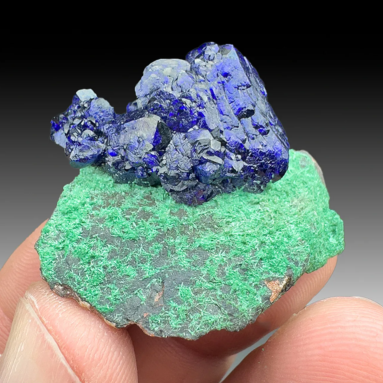 Azurite with Malachite - image 1