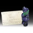 Azurite with Malachite, Goethite - image 1