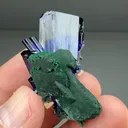 Azurite with Malachite (J-5) - image 1