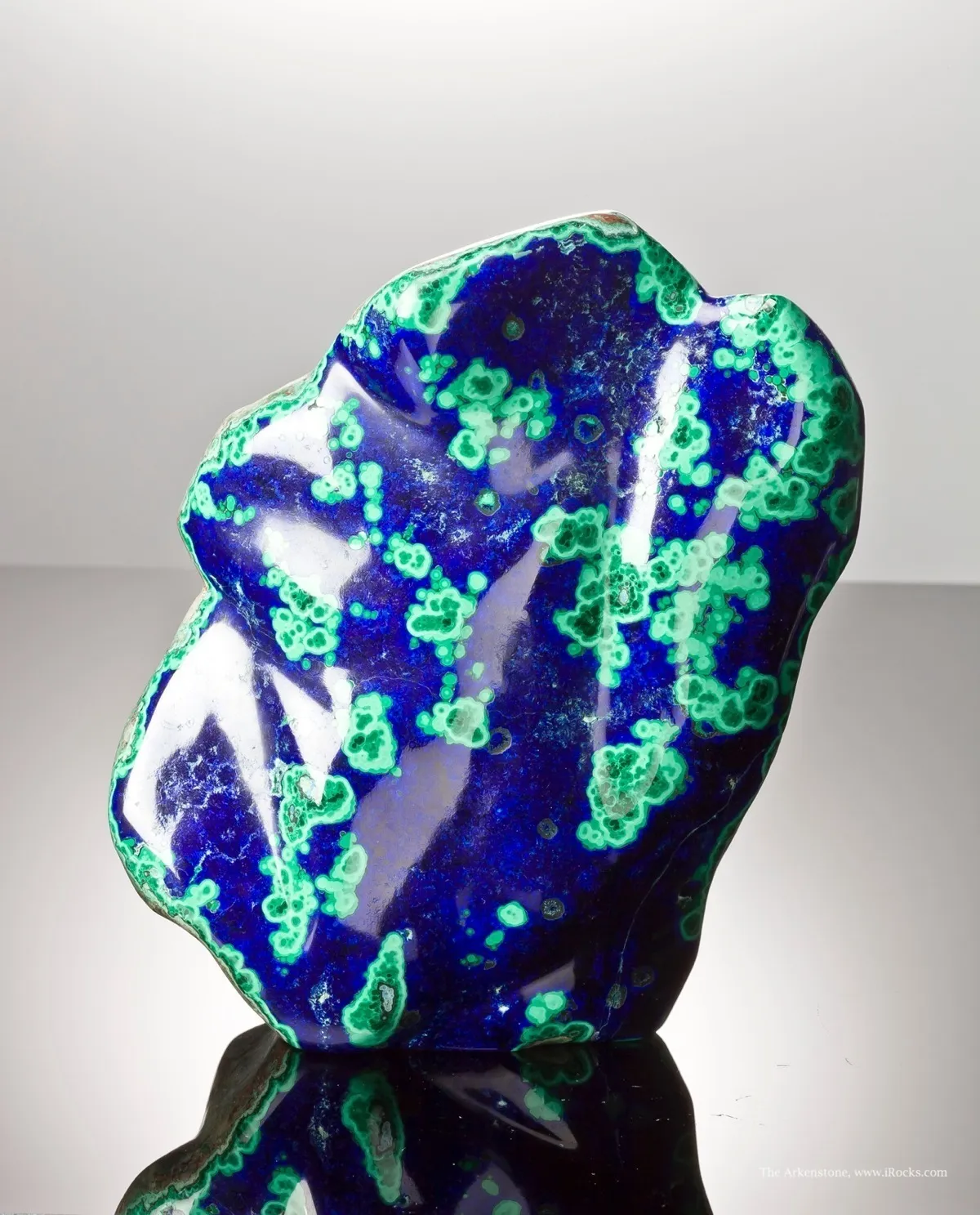 Azurite With Malachite (Polished) - image 2