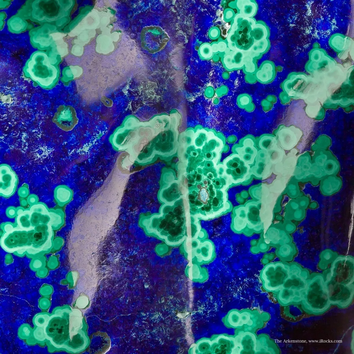 Azurite With Malachite (Polished) - image 8