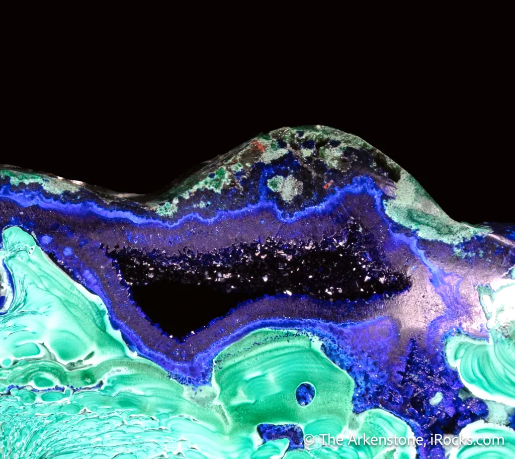 Azurite with Malachite (polished) - image 5
