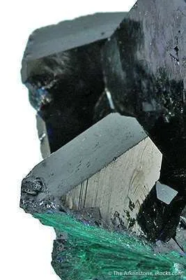 Azurite With Malachite Ps. Azurite - image 2