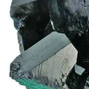 Azurite With Malachite Ps. Azurite - image 2