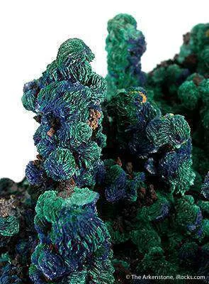 Azurite With Malachite Ps. Azurite - image 2