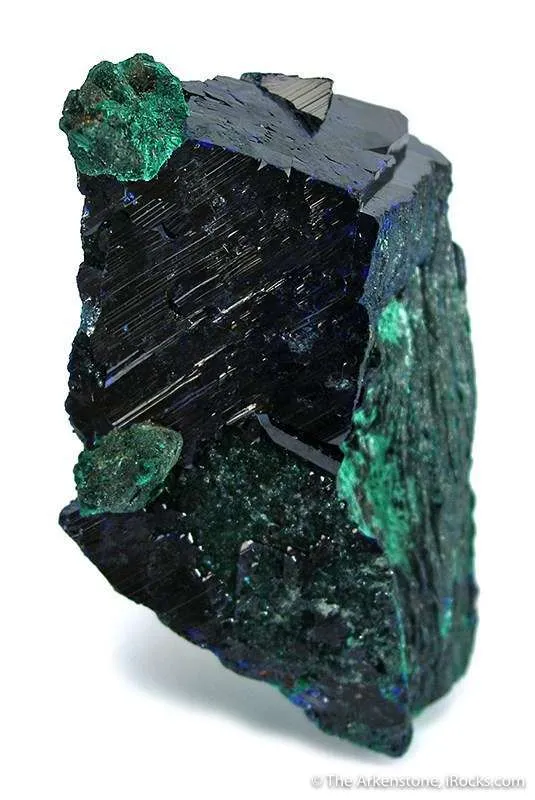 Azurite With Malachite Ps. Azurite image