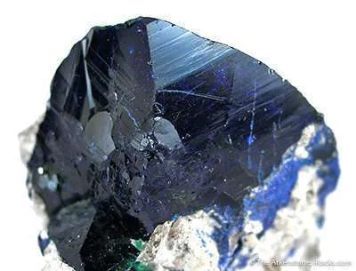 Azurite With Malachite Ps. Azurite - image 2