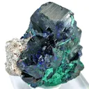 Azurite With Malachite Ps. Azurite - image 1