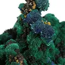 Azurite With Malachite Ps. Azurite - image 3