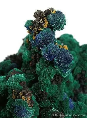 Azurite With Malachite Ps. Azurite - image 3