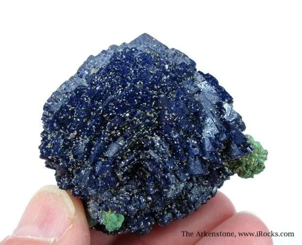 Azurite With Malachite Pseudo. Cuprite image