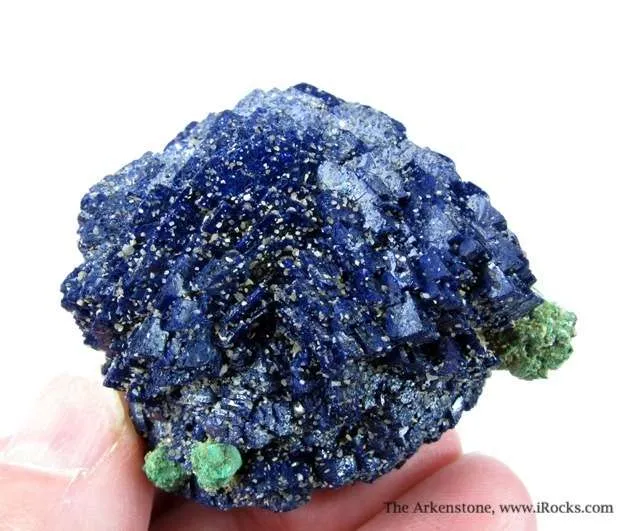 Azurite With Malachite Pseudo. Cuprite - image 4