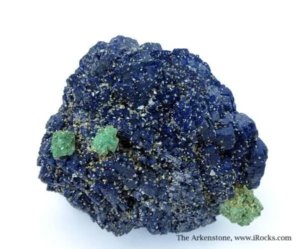 Azurite With Malachite Pseudo. Cuprite - image 3