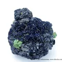 Azurite With Malachite Pseudo. Cuprite - image 2