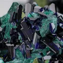 Azurite with Malachite Pseudomorph After Azurite - image 1