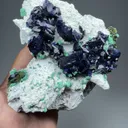 Azurite with Malachite, Volborthite - image 2
